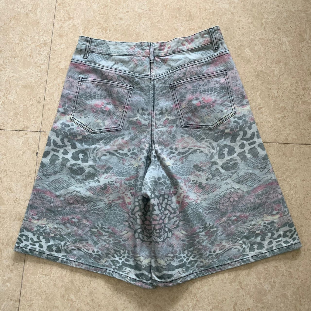 Intricate Spider Web Jorts
