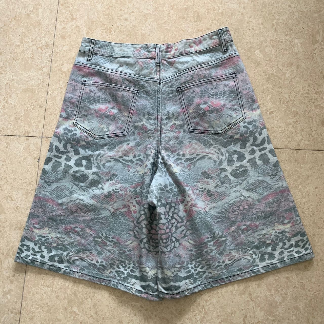 Intricate Spider Web Jorts